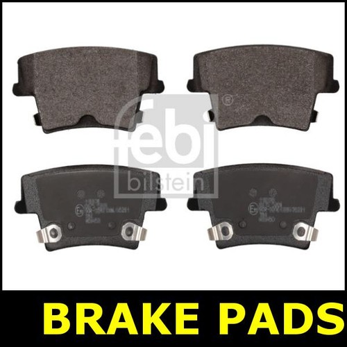 Brake pads rear - fits, dodge