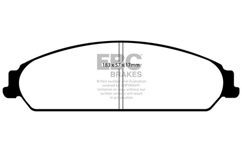 Ebc ultimax front brake pads - ultimax,