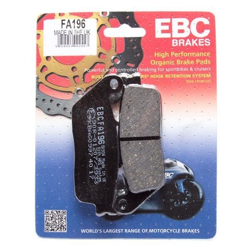 Ebc rear brake pads fa196 - ebc,
