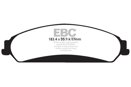 Ebc ultimax front brake pads - ultimax,