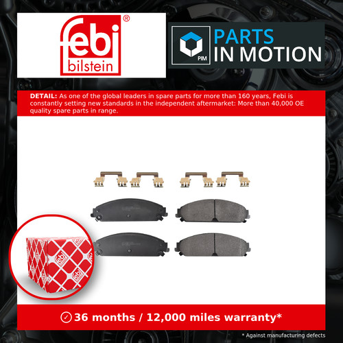 Brake pads set - set, dodge