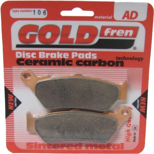 Brake disc pads front - front, for