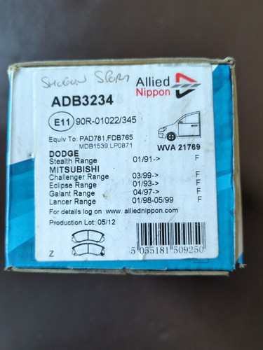 Allied nippon adb3234 - adb3234, brake