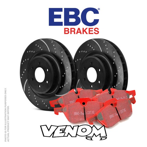 Ebc front brake kit discs - brake, &