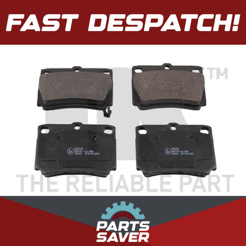 Brake pads set - set, mitsubishi