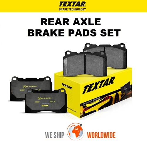 Textar rear axle brake pads - textar,