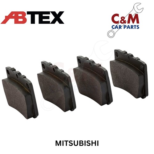 Rear brake pads - brake, fits